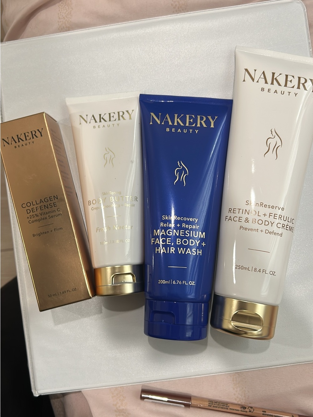 Nakery Beauty Magnesium Face, Body & Hair Wash — Blue